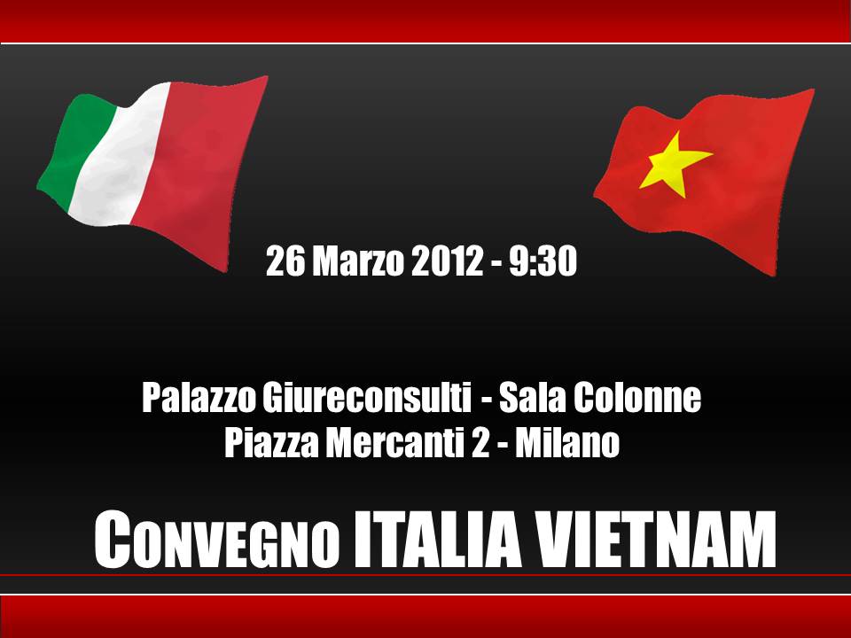 Convegno Italia Vietnam