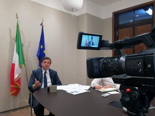 Diretta Web Ministro Carlo Calenda da Roma a Milano